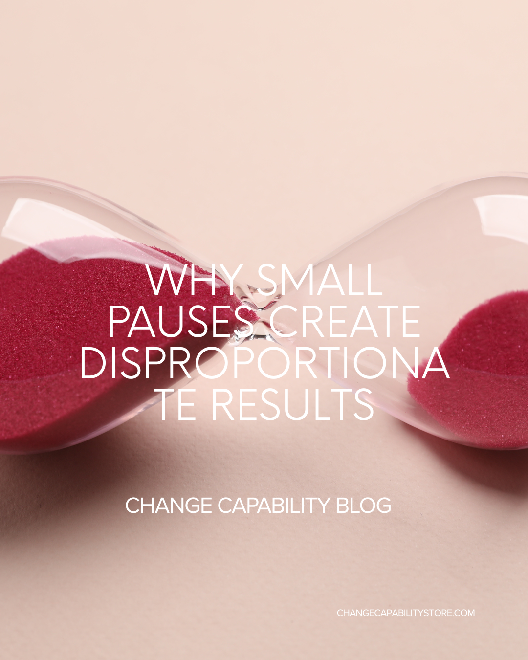 Why Small Pauses Create Disproportionate Results